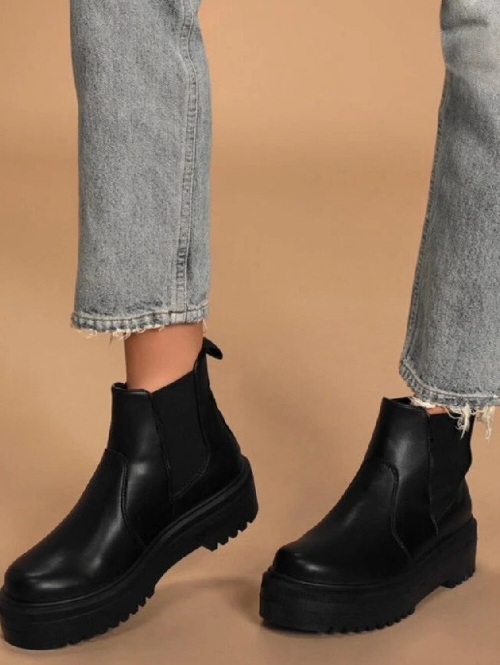 Steve Madden Yardley Black Leather Combat Moto Boots Size 11